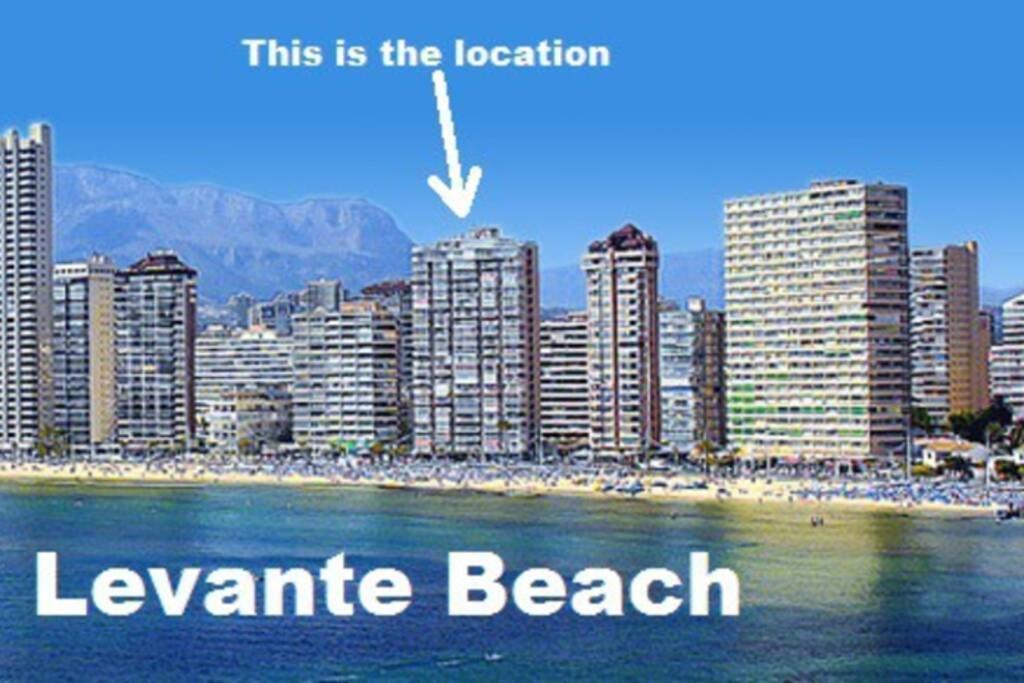 Seafront Luxury Levante Beach / Primera Linea Playa Levante Benidorm Exteriér fotografie
